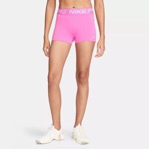 NIKE Women's Pro 3” Shorts , Pink, XS NWT